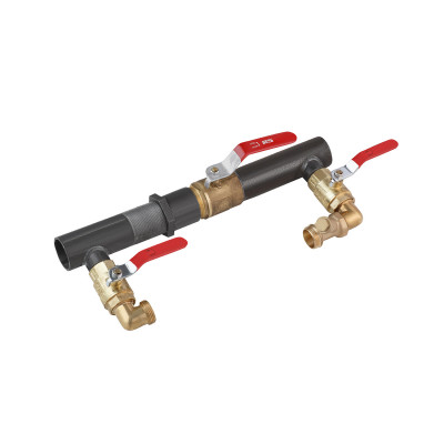 Байпас короткий в зборі STA (DN) 40 з краном