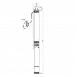 Насос глибинний Forwater 3QJD122-0.55 кВт