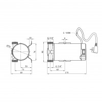 Насос для підвищення тиску Agua W15G-10