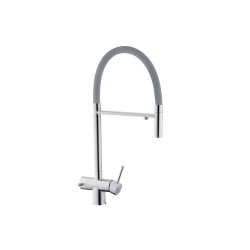 Змішувач для кухні з підключенням до фільтра Kroner KRP Edelstahl Klassisch - ESG03815GRA