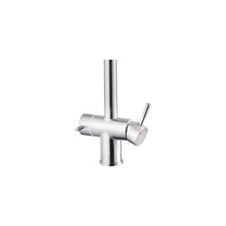 Змішувач для кухні з підключенням до фільтра Kroner KRP Edelstahl Klassisch - ESG03815GRA