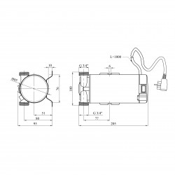 Насос для підвищення тиску Agua W15G-15