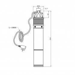 Насос глибинний Forwater 4SKM 150 Насос глибинний Forwater 4SKM 150