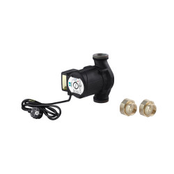 Насос циркуляційний Pumpman GRS32/80/180 Нmax 8 м Qmax 12 куб.м 225 Вт з гайками Насос циркуляційний Pumpman GRS32/80/180 Нmax 8 м Qmax 12 куб.м 225 Вт з гайками