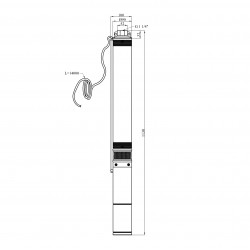 Насос глибинний Forwater 4QJD220-1,5 кВт