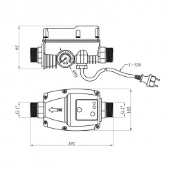 Автоматичний контролер тиску Agua JB-5