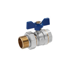 Кран-американка кульовий прямий Valves 1" PN30 Кран-американка кульовий прямий Valves 1" PN30