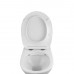 Унітаз підвісний безобідковий Kroner Oker WHI533536 RIMLESS з сидінням (KO533536WHIR)