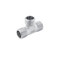 Трійник Karro 1/2" ЗЗЗ нікельований KR-3213