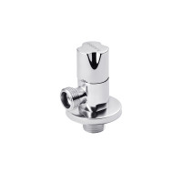 Кран приладовий для підключення Karro 1/2"х1/2" ЗЗ хромований KR-03112А Кран приладовий для підключення Karro 1/2"х1/2" ЗЗ хромований KR-03112А