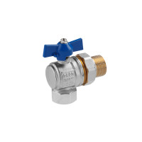 Кран-американка кульовий кутовий Valves 3/4" PN30 Кран-американка кульовий кутовий Valves 3/4" PN30