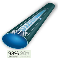 Крапельна стрічка 16/8mil/1л/г, 15см, HIRRO TAPE, 100м, DSTHT 16081015-0100