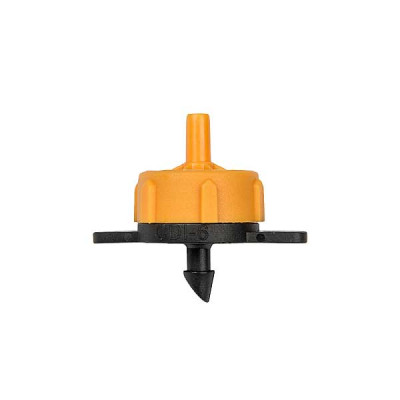Емітер (DSE-0102L) з компенсацією 2 л/год, 0,5-3,5 Bar, вихід 4мм, DSE-PCT02
