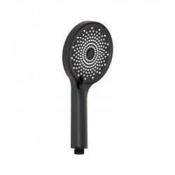 Лійка для ручного душу Lidz Niagara 32 120 мм округла LDNIA32BLM47555 Matt Black