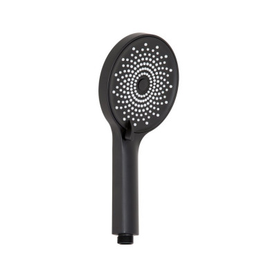 Лійка для ручного душу Lidz Niagara 32 120 мм округла LDNIA32BLM47555 Matt Black