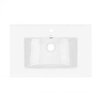 Раковина Qtap Albatross 720x460x180 White без донного клапана QT01113070CW