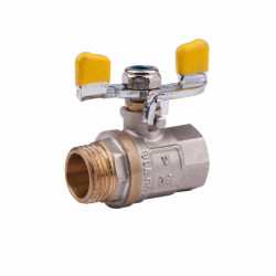 Кран кульовий 1/2" внутрішня * 1/2" зовнішня газ Valve