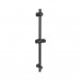 Душова стійка з тримачем універсальна Qtap Lepit 665 мм округла QTLEP82103OB Black Matt