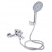 Змішувач для ванни Qtap Jay (з душовим гарнітуром) QTJAY259CRM45541 Chrome