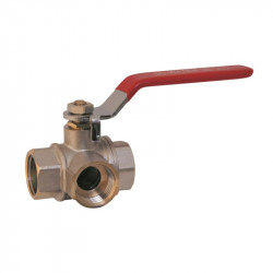 Кран кульовий триходовий 3/4" SD+