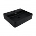 Раковина Qtap Nando LT 500х420х130 Matt black QT12116146AMB