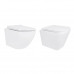 Акційний набір: Унітаз підвісний Jay Ultra Quiet QT07335177W 485х360х320 + Tern Ultra Quiet QT17332303ASW 490x365x325