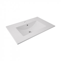 Раковина Qtap Albatross 720x460x180 White без донного клапана QT01113070CW