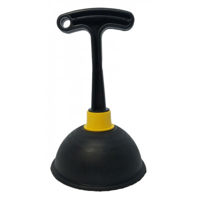 Вантуз 120мм чорний 0148