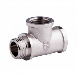 Трійник 1/2" внутрішня * 1/2" внутрішня * 1/2" зовнішня Forte