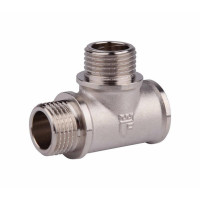 Трійник 1/2" внутрішня * 1/2" зовнішня * 1/2" зовнішня Forte
