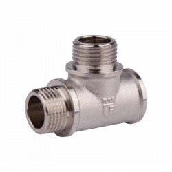 Трійник 1/2" внутрішня * 1/2" зовнішня * 1/2" зовнішня Forte