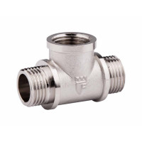 Трійник 3/4" зовнішня *3/4" внутрішня * 3/4" зовнішня Forte