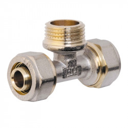 Трійник 20 * 3/4 зовнішня * 20 м.п. Valve