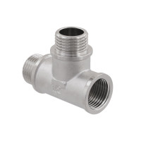 Трійник 1/2" внутрішня * 1/2" зовнішня * 1/2" зовнішня RAFTEC