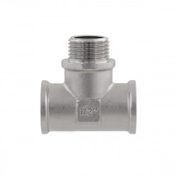 Трійник 1/2" внутрішня * 1/2" зовнішня * 1/2" внутрішня RAFTEC