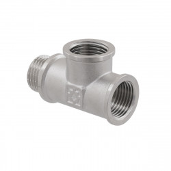 Трійник 1/2" внутрішня * 1/2" внутрішня * 1/2" зовнішня RAFTEC