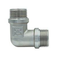 Коліно 1/2" зовнішня * 1/2" зовнішня RAFTEC