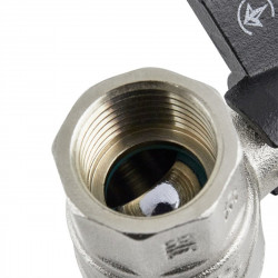 Кран кульовий 1/2" внутрішня * 1/2" зовнішня RAFTEC BLACK