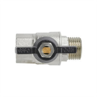 Кран кульовий 3/4" внутрішня * 3/4" зовнішня RAFTEC BLACK