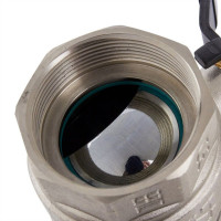 Кран кульовий 1 1/4" внутрішня * 1 1/4" внутрішня RAFTEC BLACK