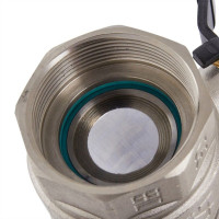Кран кульовий 1 1/4" внутрішня * 1 1/4" внутрішня RAFTEC BLACK