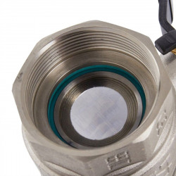 Кран кульовий 1 1/4" внутрішня * 1 1/4" внутрішня RAFTEC BLACK