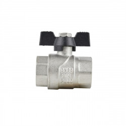 Кран кульовий 3/4" внутрішня * 3/4" внутрішня метелик RAFTEC BLACK