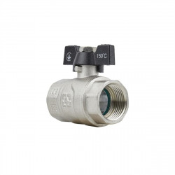 Кран кульовий 1" внутрішня * 1" внутрішня RAFTEC BLACK