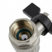 Кран кульовий 1/2" внутрішня * 1/2" внутрішня RAFTEC BLACK