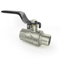 Кран кульовий 1 1/4" внутрішня * 1 1/4" зовнішня RAFTEC BLACK
