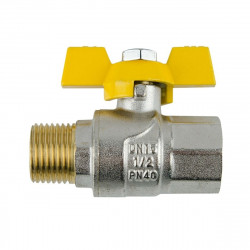 Кран кульовий 1/2" внутрішня * 1/2" зовнішня газ RAFTEC BLACK