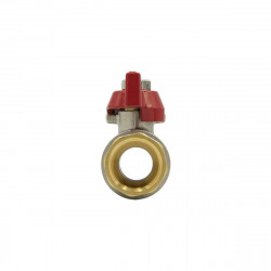 Кран кульовий 1/2" внутрішня * 1/2" внутрішня червоний метелик RAFTEC