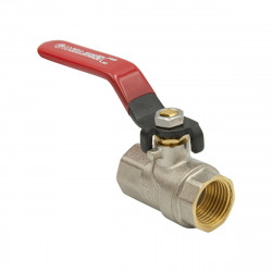 Кран кульовий 1 1/2" внутрішня * 1 1/2" внутрішня RAFTEC червона ручка