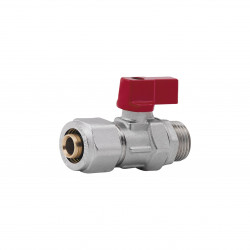 Кран кульовий 16 * 1/2" зовншіня Forte